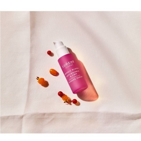 Lumene Nordic Bloom Anti-Wrinkle Firm Face Moisturizing Serum - 1 fl oz - Picture 2 of 6